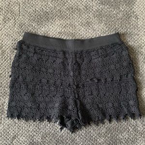 Express lace shorts